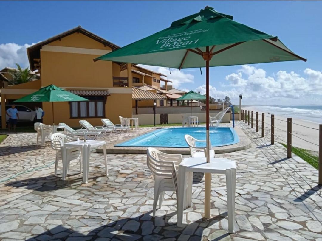 Casa Em Condominio, Beira Mar E Piscina Barra De Sao Miguel - Maceio- Al Eksteriør bilde