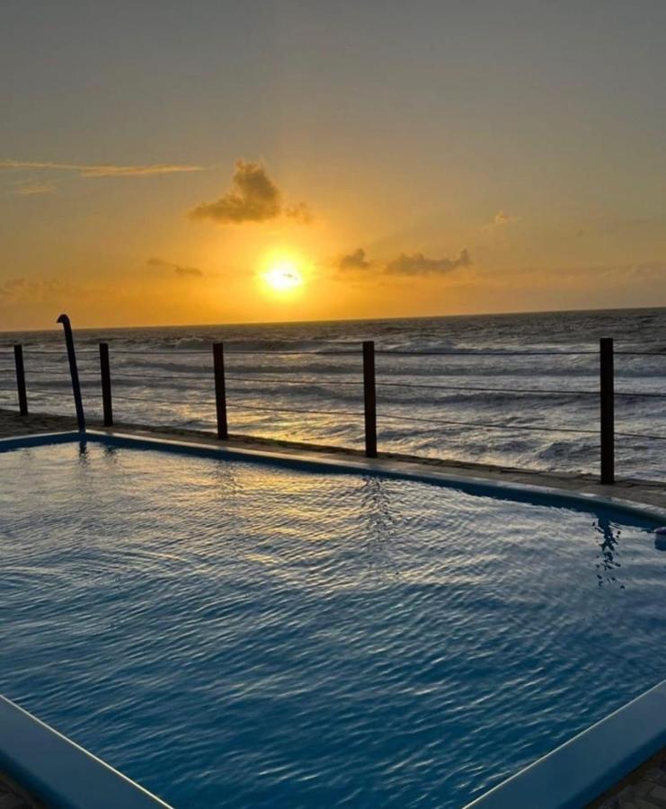 Casa Em Condominio, Beira Mar E Piscina Barra De Sao Miguel - Maceio- Al Eksteriør bilde