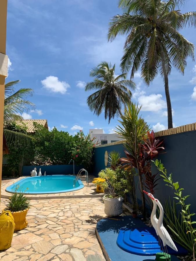 Casa Em Condominio, Beira Mar E Piscina Barra De Sao Miguel - Maceio- Al Eksteriør bilde