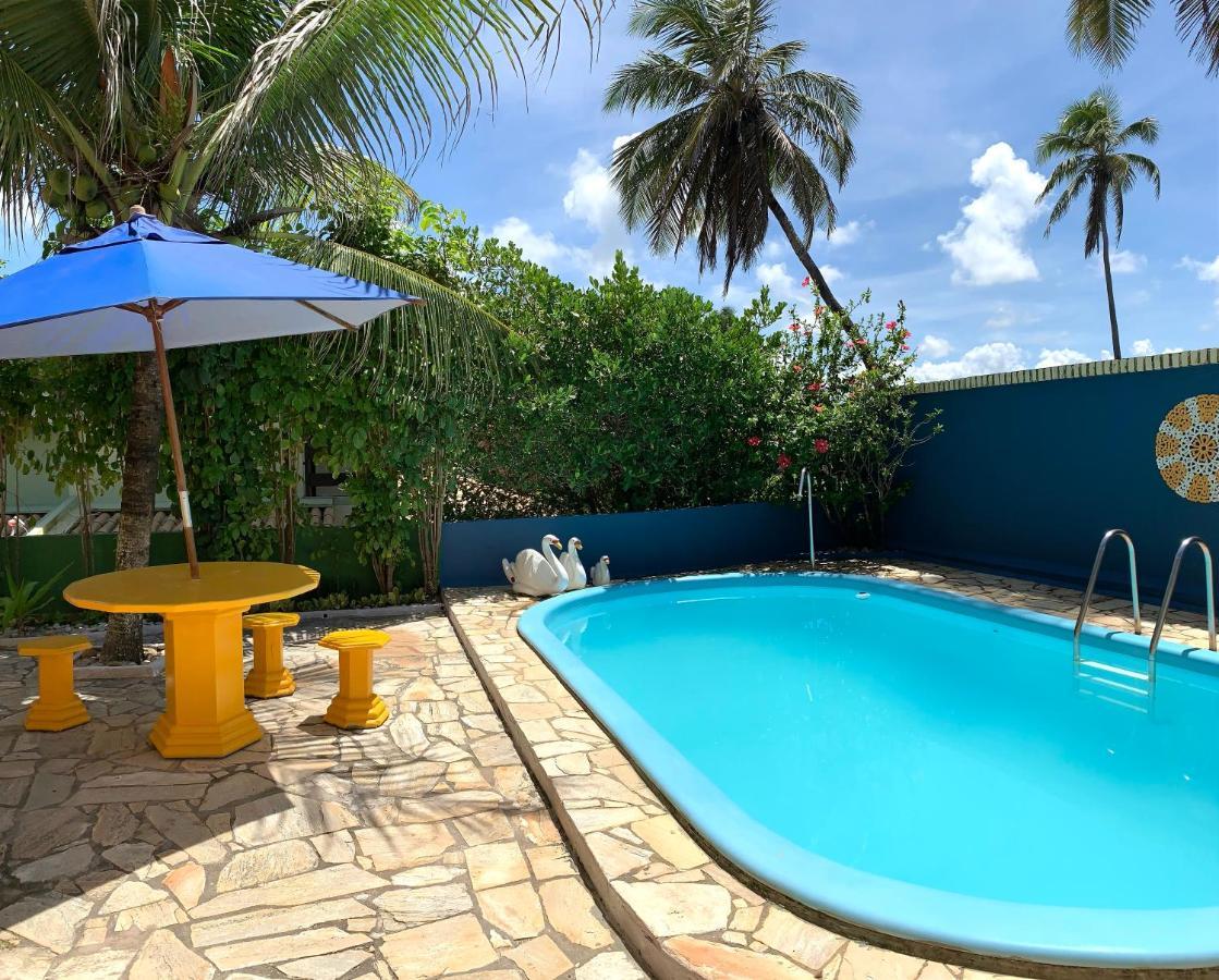 Casa Em Condominio, Beira Mar E Piscina Barra De Sao Miguel - Maceio- Al Eksteriør bilde